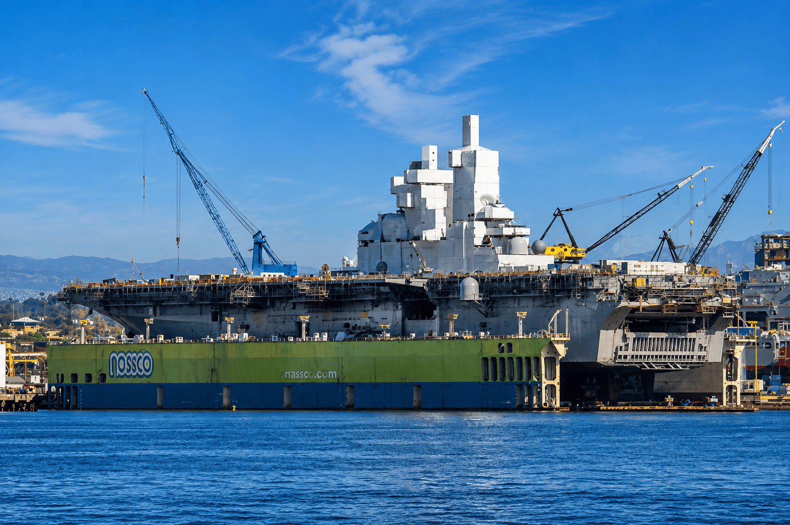Marine and shipbuilding port