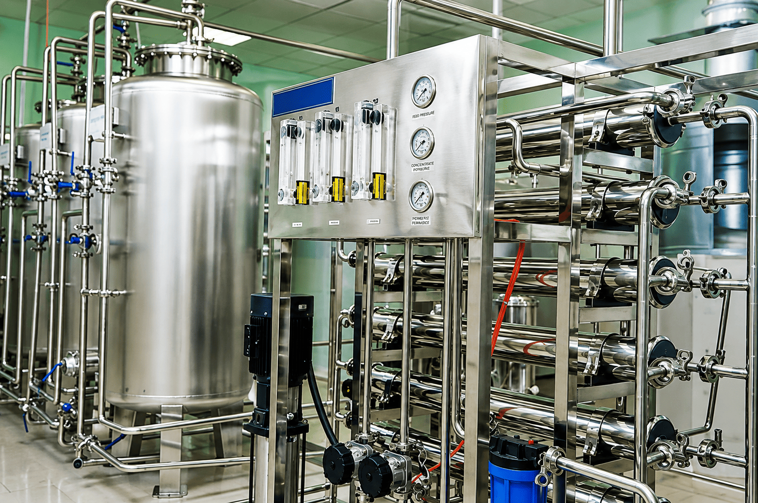 Process instrumentation plant