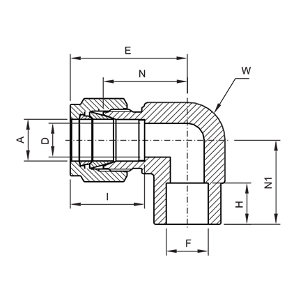 TUBE SOCKET WELD 90⁰ ELBOW - D-LOK Engineering Pvt. Ltd.